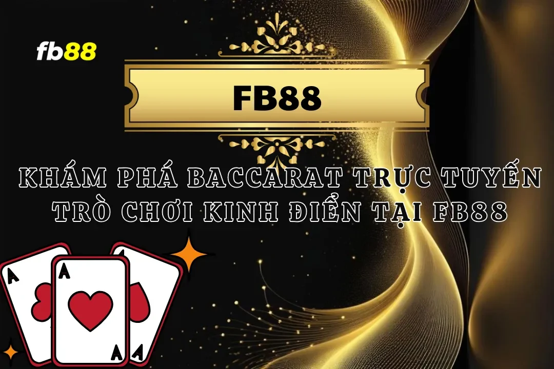 Khám Phá Baccarat Trực Tuyến – Trò Chơi Kinh Điển Tại FB88